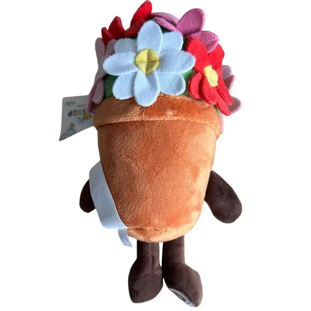 Build a Bear Buddies Mini Happy Daisies Flower Pot Stuffed Toy